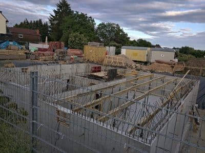 Der Keller ist schonmal fertig...